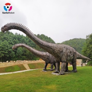 2019 Latest Technology Animatronic Mamenchisaurus Dinosaur Large Model