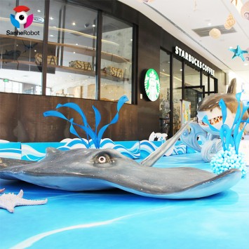 Big Size Customized Animatronic Fiberglass Sea Animal for Sale