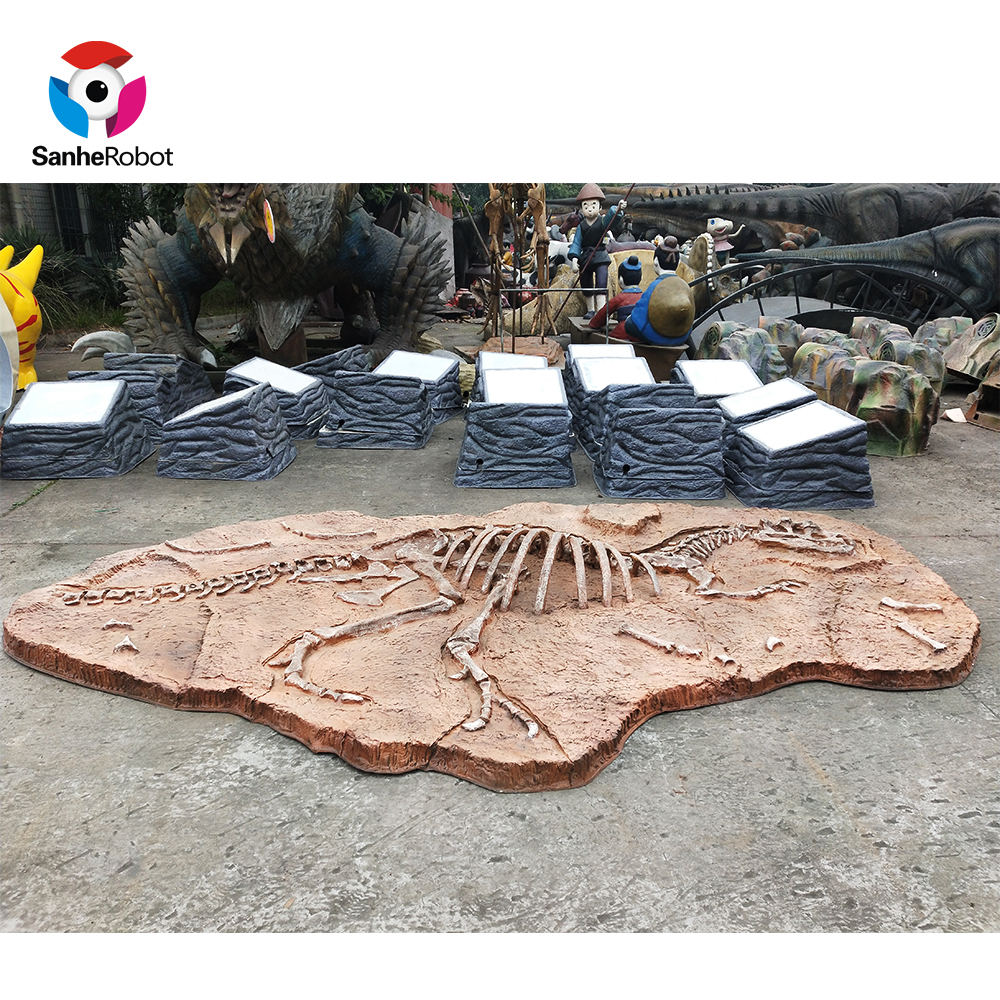 China Wholesale Life Size Aniamtronic Insect Factories Pricelist - Other amusement park product simulation Tyrannosaurus rex excavation site  – Sanhe