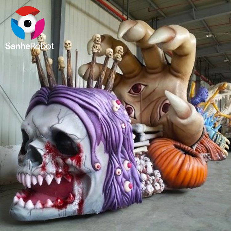 China Wholesale Funny Parade Floats Manufacturers Suppliers - High-Quality lifelike park decoration parade floats  – Sanhe