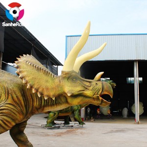 factory low price China Children Playground Equipment Robotic Dinosaur
