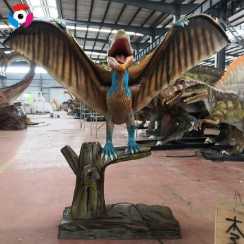Pterosaur Jurassic Park Gate Decoration Flying Dinosaur Model