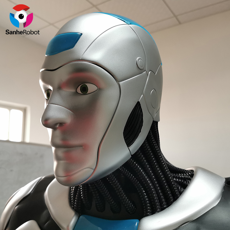 China Wholesale Metal Robot Sculpture Factory Quotes - Life Size Customized Robot Model  – Sanhe