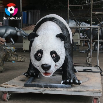 Sanhe Robot Hot sale life size artificial animatronic panda model
