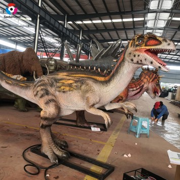 Dino theme park robotic gate decoration dinosaur simulation good quality decoration dinosaur
