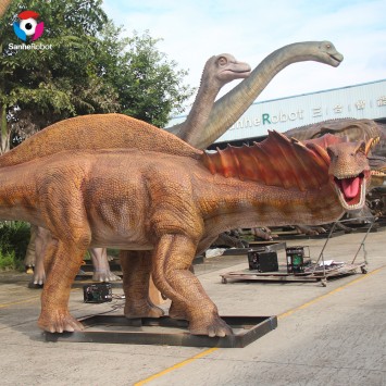 Jurassic world animatronic dinosaur high quality simulated Amagasaurus cazaul model