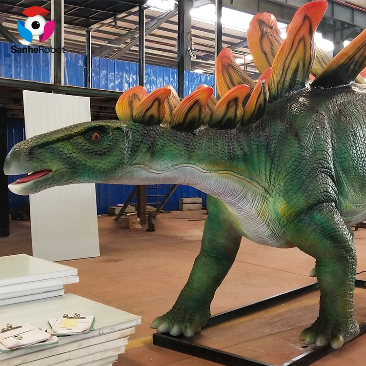 China Wholesale Full Body Dinosaur Puppet Manufacturers Suppliers - Buy animatronic life size animatronic dinosaur with vivid movements for jurassic theme park  – Sanhe
