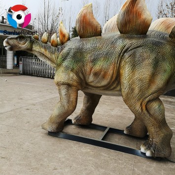 Super Purchasing for China Amusement Park Decoration Animatronic 3D Stegosaurus Dinosaur Model