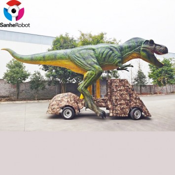 Performance T rex AnimatronicRealistic Animatronic Dinosaur Car  Amusement Park  Equipment Rides for sale