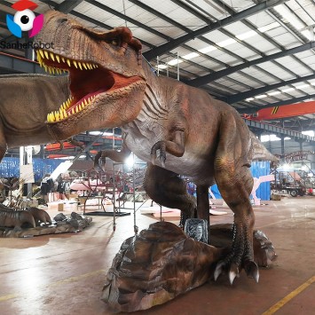 Amusement Park Rides Equipment Dinosaur Rides Animatronic t rex