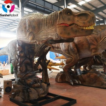 Dinosaur Model Made in China Dinosaur Animatronic Head Half Body Animatronic Dinosaur t rex