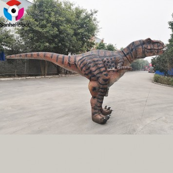 Dinosaurusasu todellinen puettava dinosaurusasu eläväinen dinosaurusasu huvipuistoon