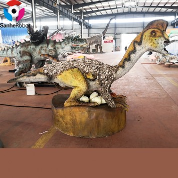 Realistic Exhibition Dinosaurio China Manufacturer Oviraptor Animatronic