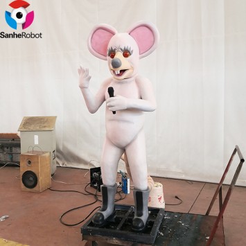 Buy Animatronic Animal Robotic Customized Animal Singing Mr.Rat