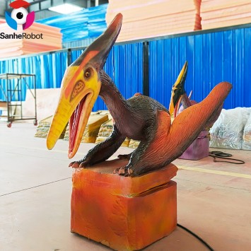 Animatronic dinosaur suppliers outdoor playground dinosaurs animatronic  Pterosaur dinosaur baby