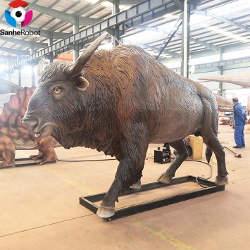 Zoo Animal Park Decoration Robot Animated Life Size Animals untuk dijual