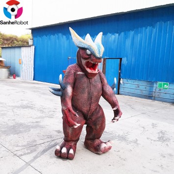Customized Adult Halloween Costume Realistic Godzilla Costume
