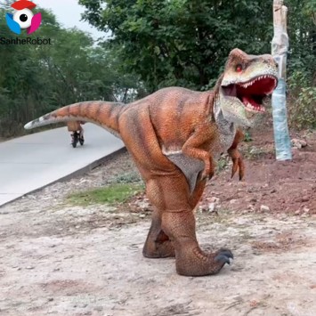 Tyrannosaurus t-rex Dino Costumes Simulation Walking t rex Animatronic trex Dinosaur Costume  for Adult