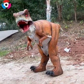 Tyrannosaurus t-rex Dino Costumes Simulation walking t rex animatronic trex Dinosaur لباس د لویانو لپاره