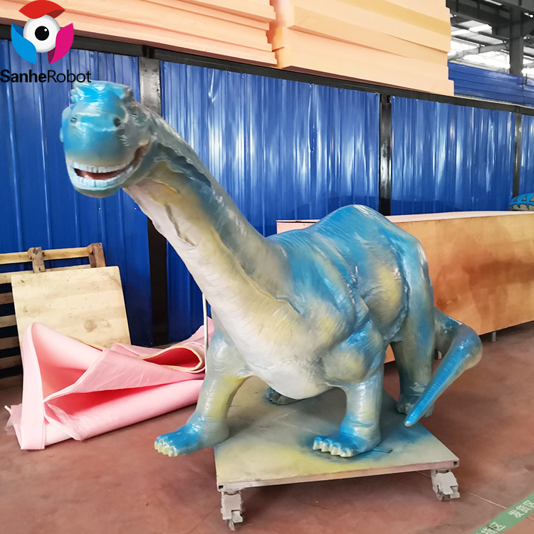 China Wholesale Metal Seahorse Sculpture Manufacturers Suppliers - Theme park decor equipment simulation dinosaur model statue fiberglass dinosaur sculpture  – Sanhe