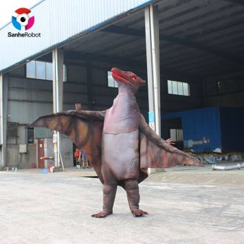 Customizable Adult Dinosaur Suit life-size Animatronic Walking Dinosaur costume for sale