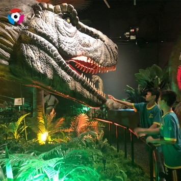 Customized Life-sized Animatronic Tyrannosaurus Dinosaur 3D Model Animatronic Dinosaur t-rex