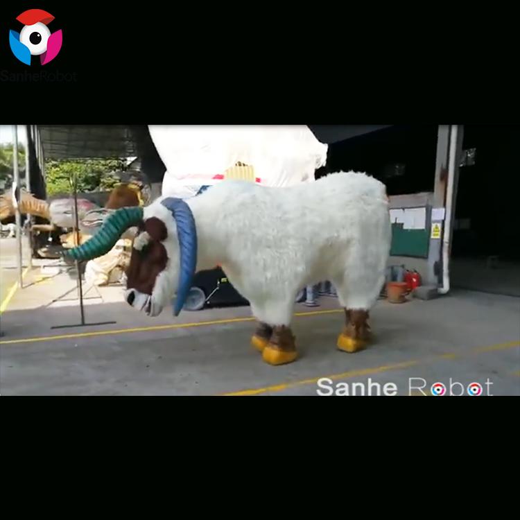 China Wholesale Funny Parade Floats Factories Pricelist - Customized Adult Realistic Animal Costume Animatronic Walking Animal Costume for Show  – Sanhe