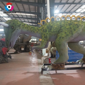 Playground exhibition dinosaurs animatronic flexible movements dinosaur for sale made in zigong sanhe manufacturer