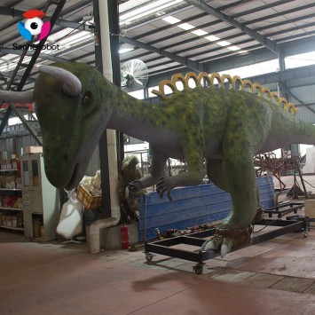 Playground exhibition dinosaurs animatronic flexible movements dinosaur for sale made in zigong sanhe manufacturer
