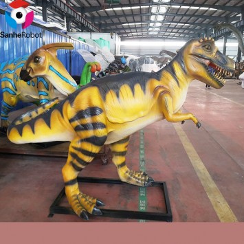 Theme park decor equipment simulation dinosaur model statue fiberglass dinosaur sculpture