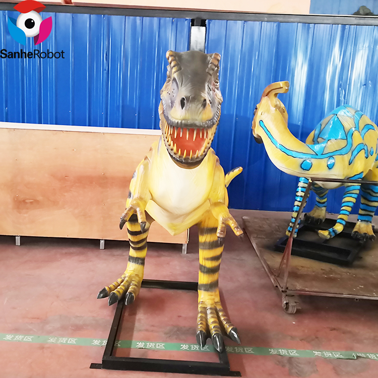 China Wholesale Metal Seahorse Sculpture Manufacturers Suppliers - Theme park decor equipment simulation dinosaur model statue fiberglass dinosaur sculpture  – Sanhe