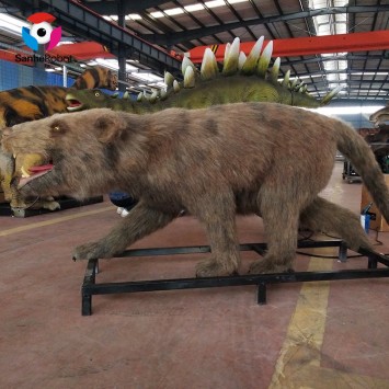 Life Size Animatronic Prehistoric Animal for Animal Theme Park