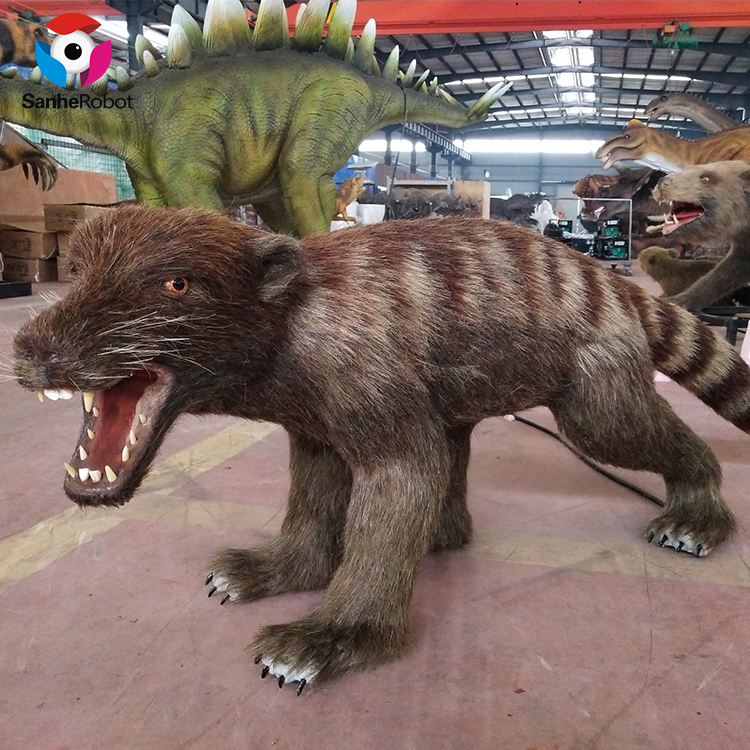Outdoor Playground Exhibition Realist Life size Animatronic Animal model for sale Featured Image