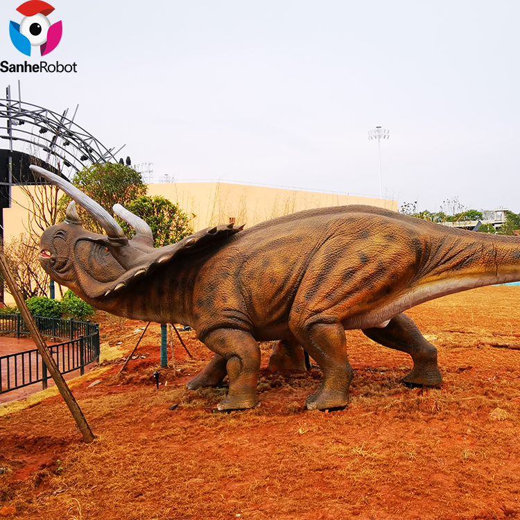 China Wholesale Dinosaur Camp Theme Manufacturers Suppliers - Dinosaur theme park exhibition dinosaurs animatronic dinosaurios realistic 3D waterproof mechanical dinosaurs custom for outdoor  – Sanhe