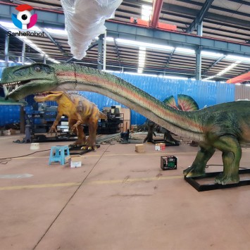 Jurassic Park Dinosaurs Lone Neck Dinosaurs Lifesize Robotic Mamenchisaurus Animated Dinosaur Model