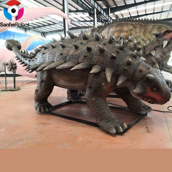 Sanhe Dino Animatronic Supplier Artificial Dinosaur Ankylosaurus