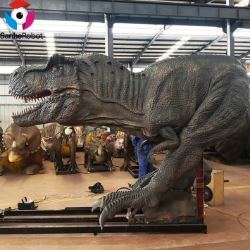Dinosaur Amusement Park  Realistic Dinosaur Animatronic Remote Control  Dinosaur Half-body t-rex