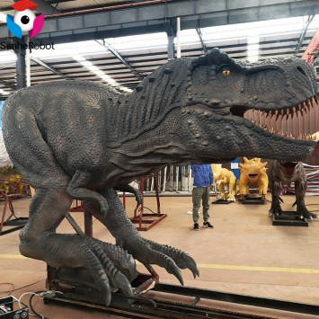 Dinosaur Amusement Park  Realistic Dinosaur Animatronic Remote Control  Dinosaur Half-body t-rex