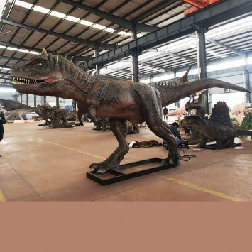 Custom Life Size Robot Dinosaur Park Dinosaur China Animatronic Dinosaur Model Carnotarus