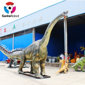Theme Park Customized Simulation Flexible  Animatronic Robot Dinosaur
