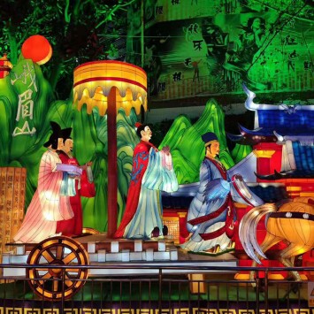 Outdoor Decorative Traditional Chinese The Ancients Lantern Light Festival