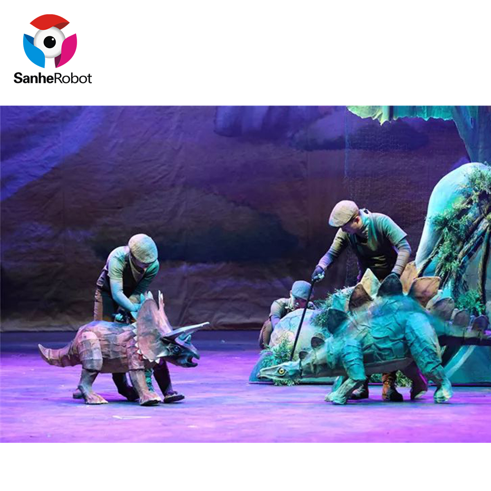 China Wholesale Dinosaur Skeleton Mould Factory Quotes - Like real dinosaurs perform on the stage  – Sanhe