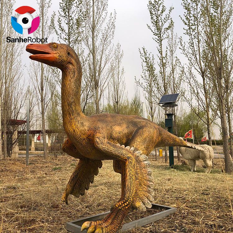 China Wholesale Behemoth Stone Dinosaur Gate Quotes Pricelist - Playground Park Equipment Realistic Life size Animatronic Dinosaur For Sale  – Sanhe detail pictures