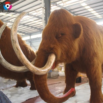High simulation Animal huge Mammoth for Theme  Park