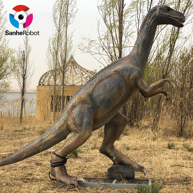 China Wholesale Dinosaur Horn Head Factory Quotes - 2019 handmade animatronic walking dinosaur for aumusement dinosaur park  – Sanhe