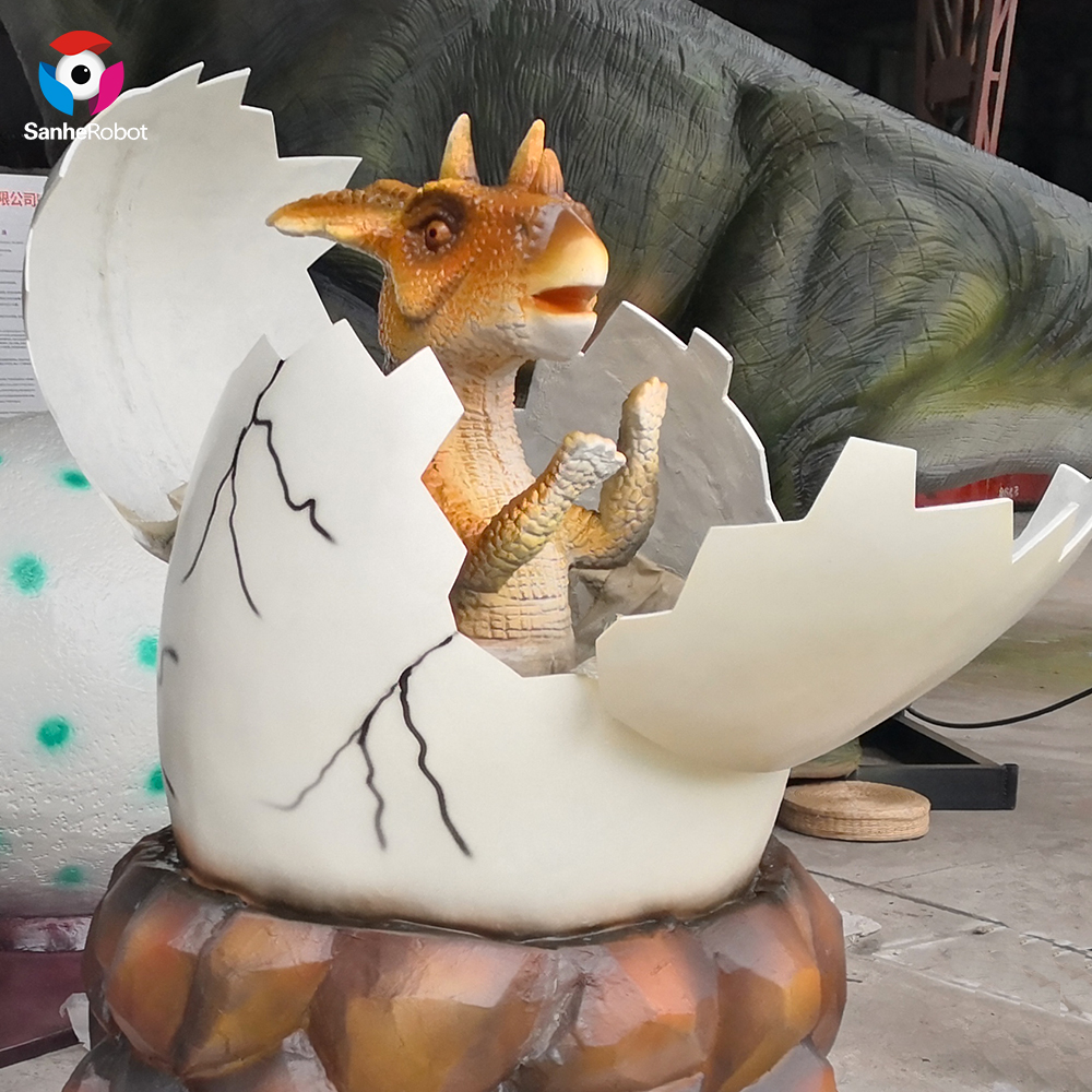 China Wholesale Dinosaur Head Skeleton Factory Quotes - Amusement Park Equipment Dinosaur Egg  – Sanhe detail pictures