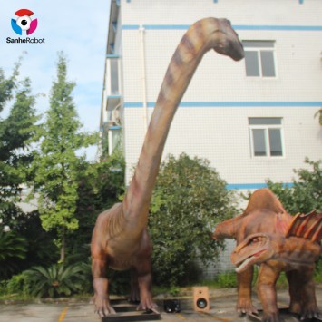 Outdoor park theme park decor animatronic dinosaur Omeisaurus for sale