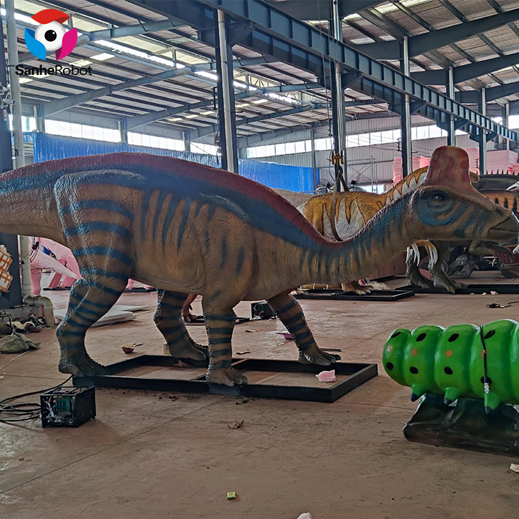 China Wholesale Complete Dinosaur Skeleton Factory Quotes - Dino Park Outdoor Life -size Animatronic Dinosaur for Park  – Sanhe