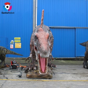 China Factory for China Dinosaur Maker Robotic Pachycephalosaurus Park Animatronic Dinosaur