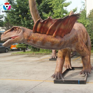Jurassic world animatronic dinosaur high quality simulated Amagasaurus cazaul model